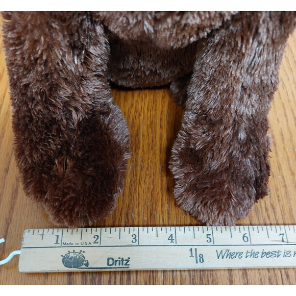 Gund Macy's Plush Brown Puppy Dog Pink Bows Collar Stuffed Animal Toy - Picture 10 of 10